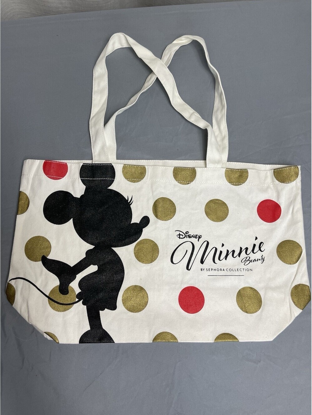 Disney Sephora Collab Minnie Mouse Reusable Canvas Bag